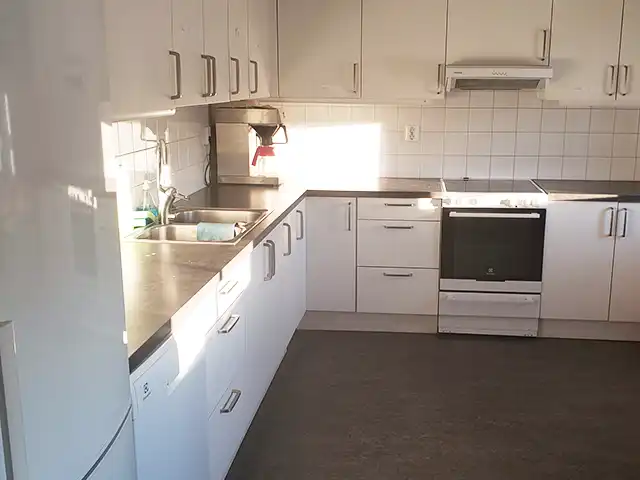 Köket i Studion på Eggeby Gård Köket i Studion på Eggeby Gård