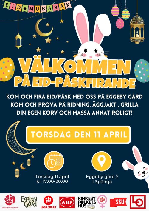 Prova på ridning på Skärtorsdag på Eggeby Stall